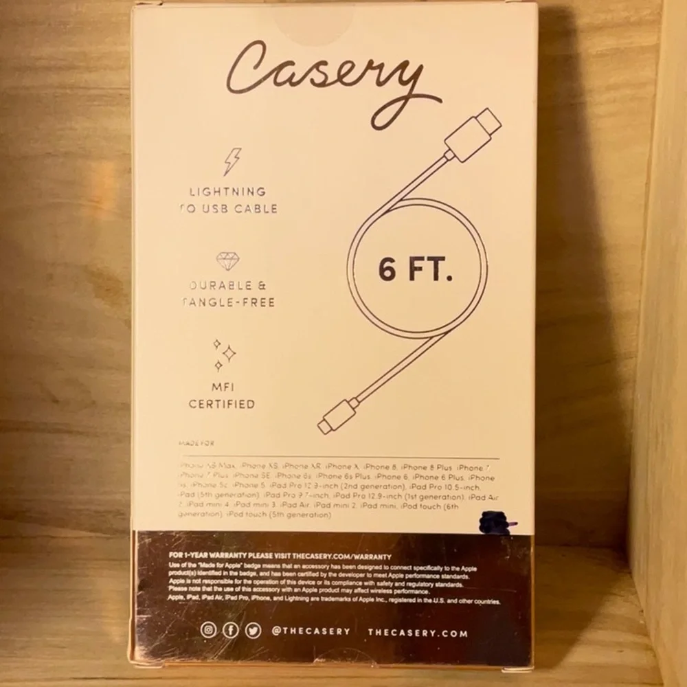 Casery lightning usb
