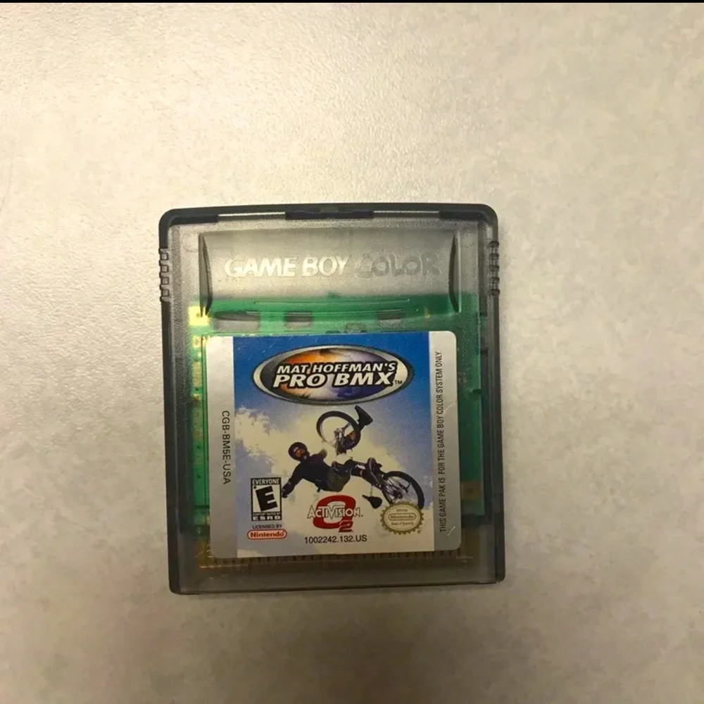 Mat Hoffman's Pro BMX Gameboy Color Game