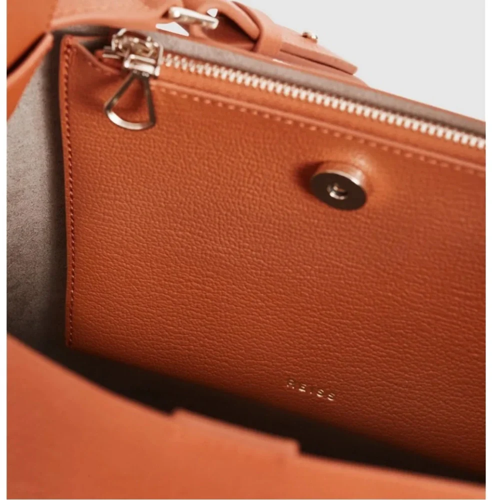 Reiss hudson leather