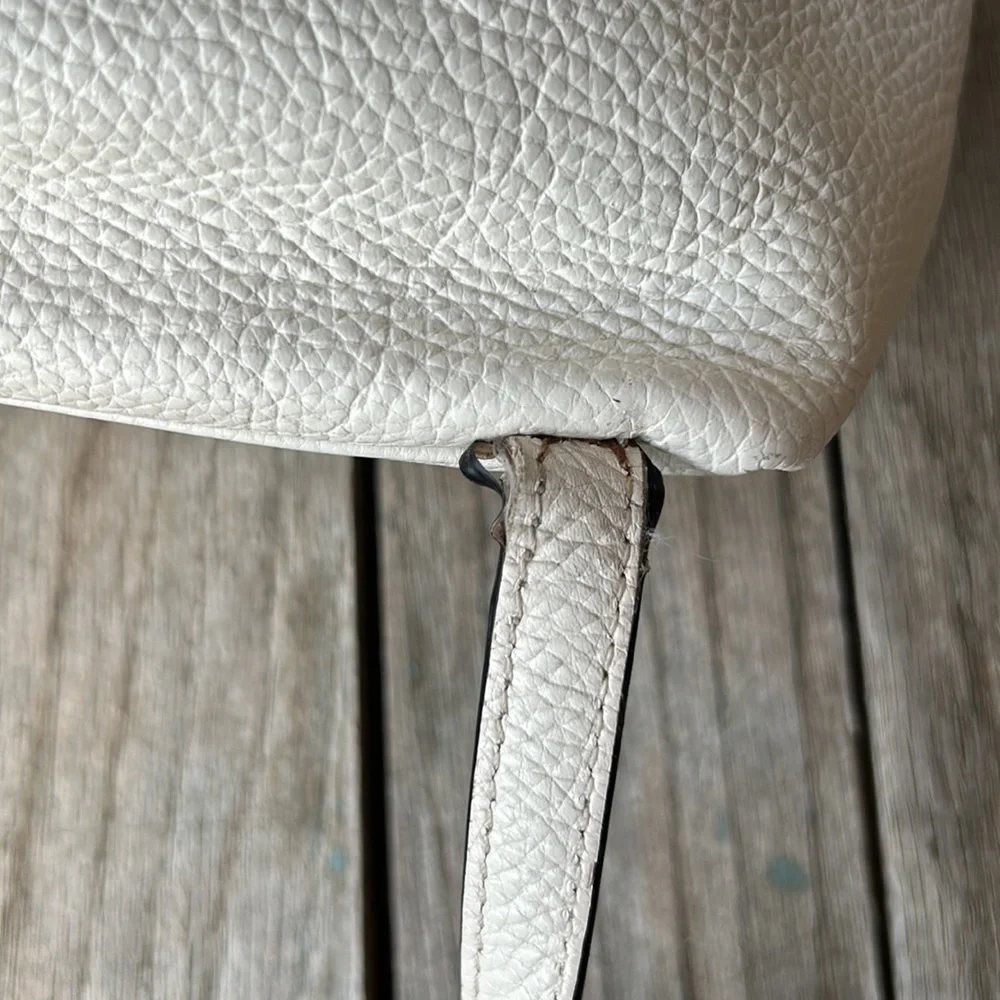 Kate Spade Cream Backpack with Drawstring Closure