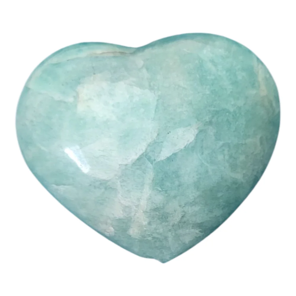 Amazonite Heart Crystal A3
