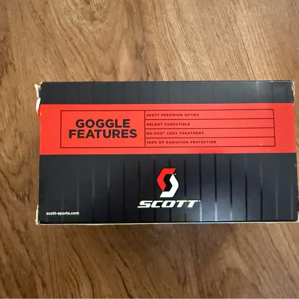 Scott goggles box ski