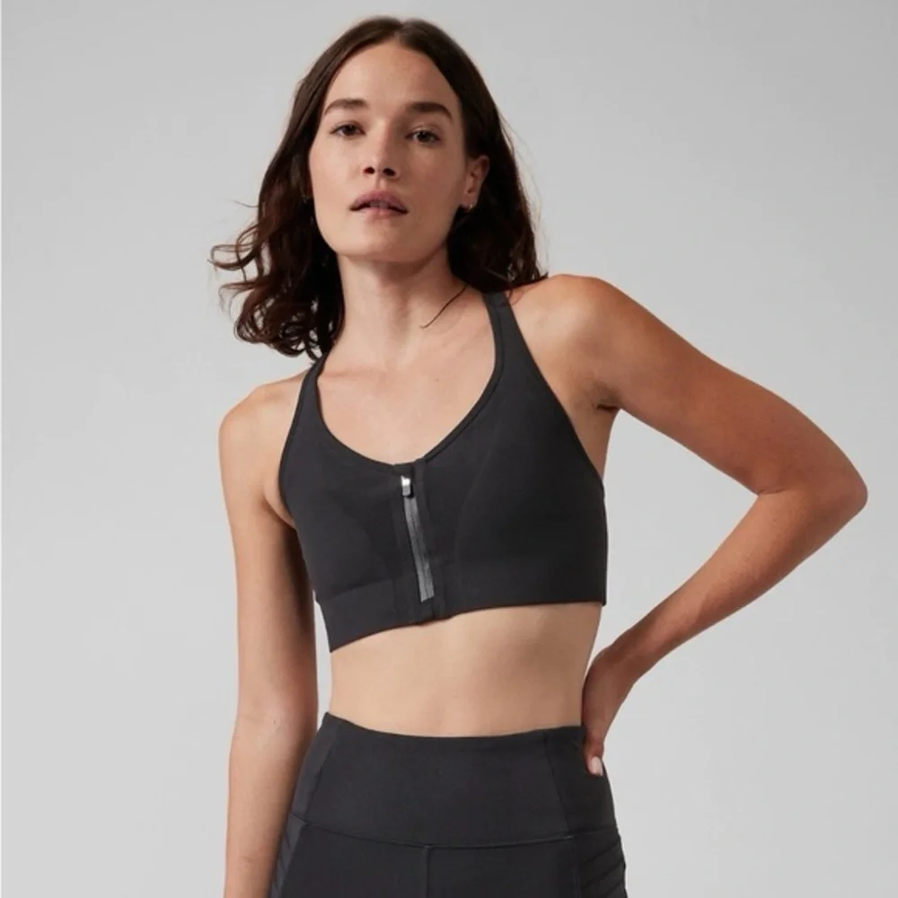 Athleta Empower II Daily Bra A-C // Black