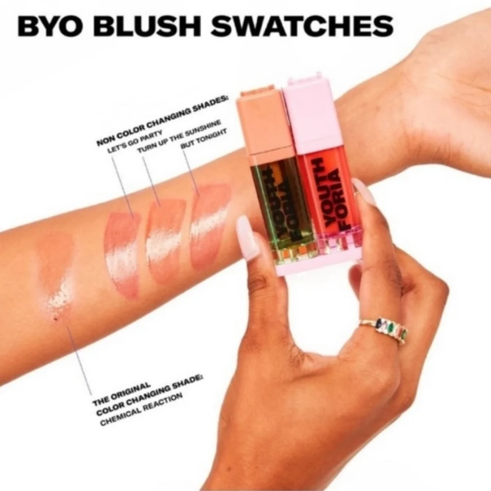 Youthforia BYO BLUSH Color ChangingBlush Oil - Chemical Reaction TikTok Famous
