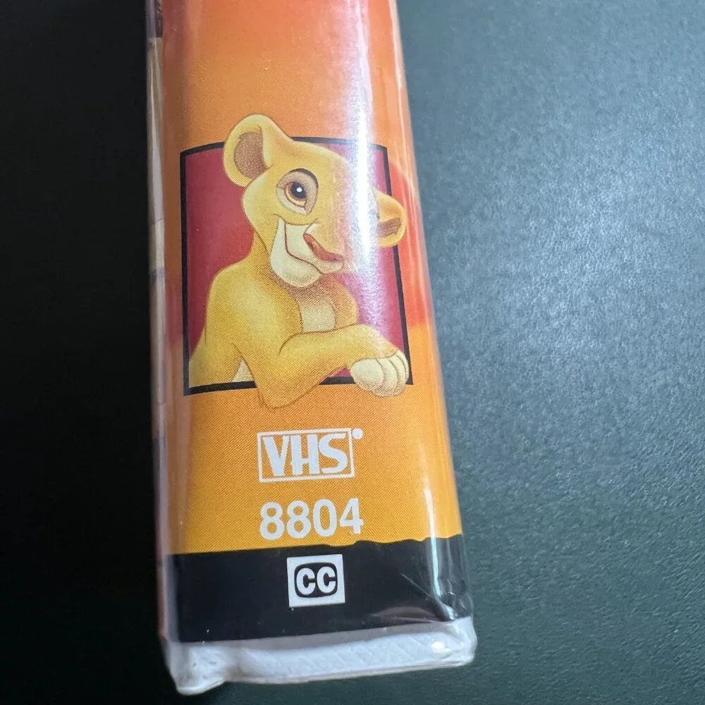 Disney vhs lion