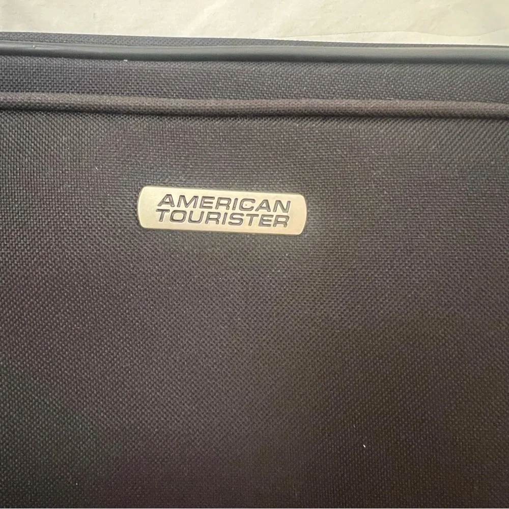 American Tourister black messenger