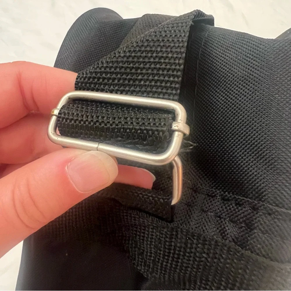 American Tourister black messenger