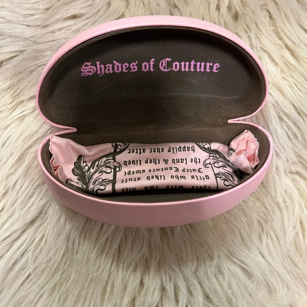 Juicy Couture Pink Gradient Oversized Sunglasses