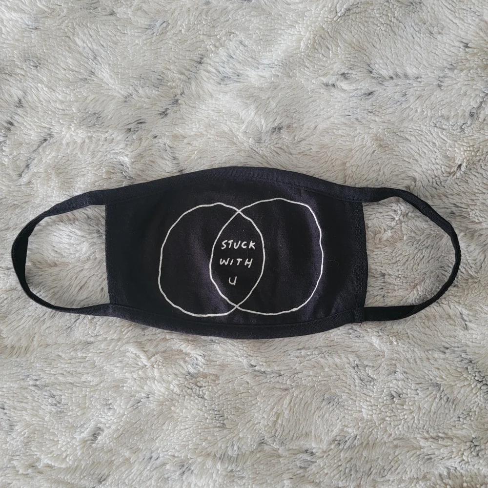Ariana Grande Face Mask Set of 3 Thank U, Next, Positions, and Stuck with u