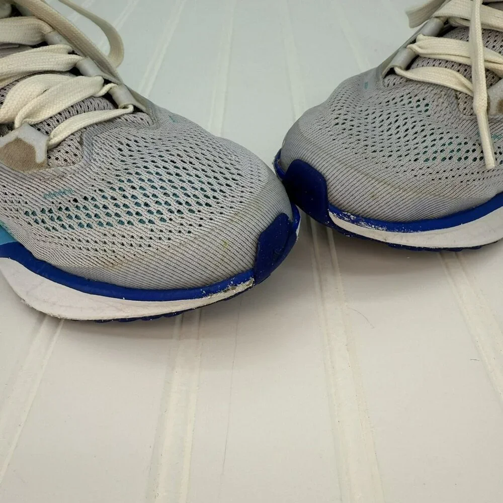 Nike Pegasus Running Shoes Blue Gray FN5041-004 Big Kids Size 3Y Used