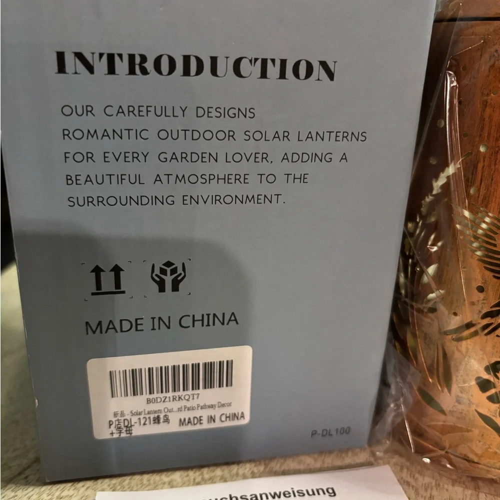 Solar Lanterns Outdoor Copper Lantern