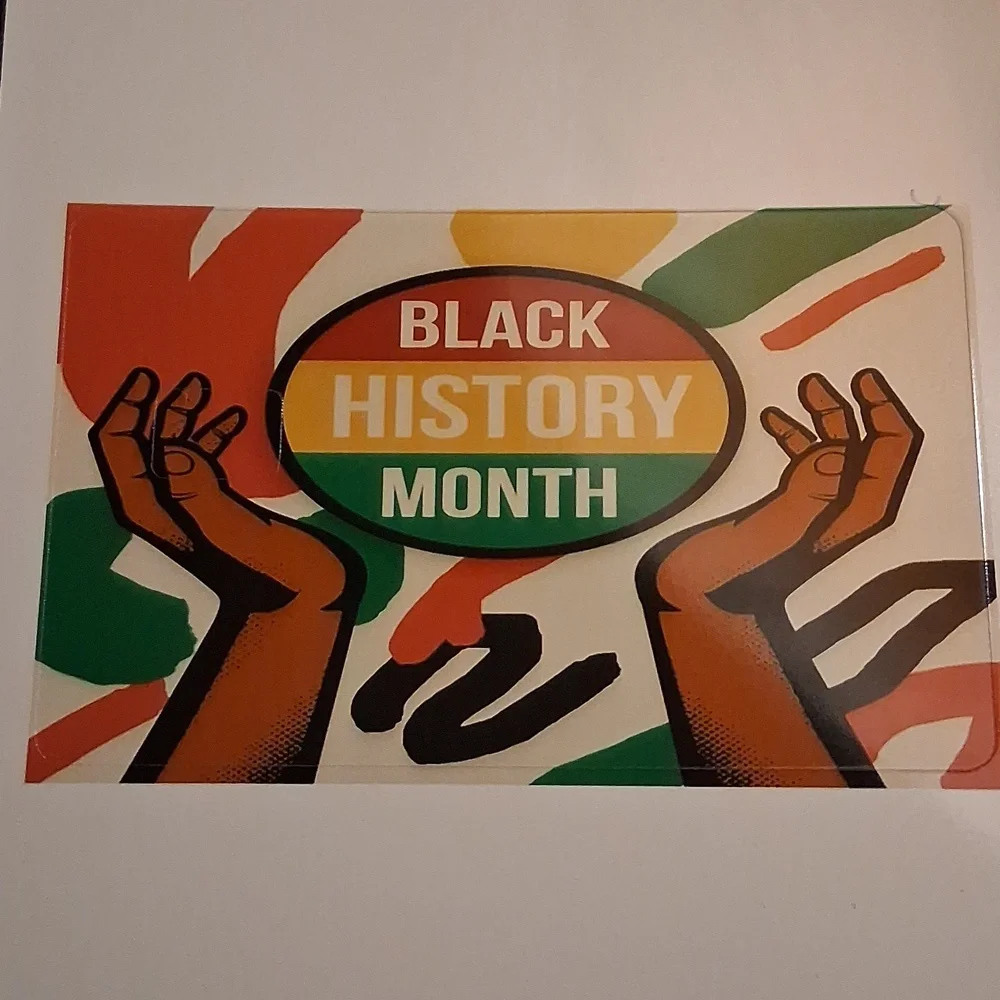 Black History Month Debit Card Cover