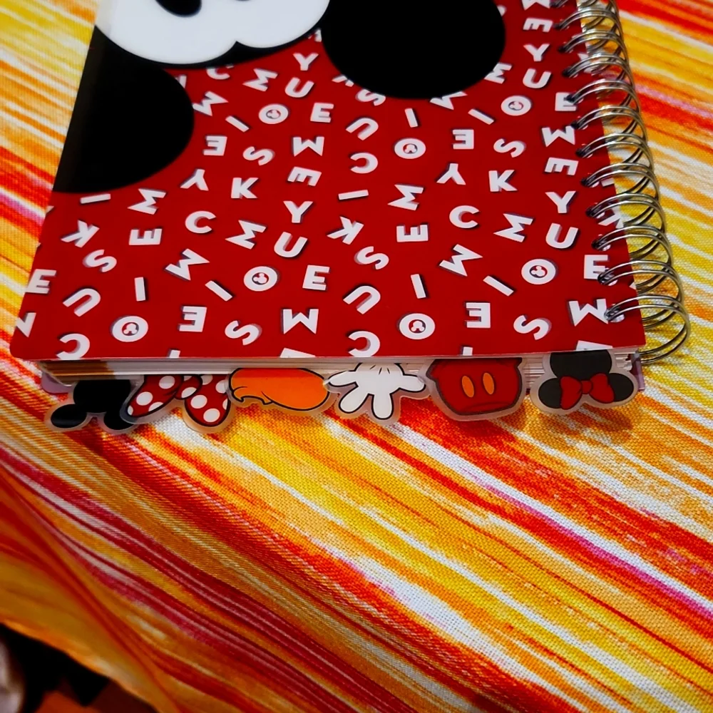 DISNEY Mickey Notebook With Tabs