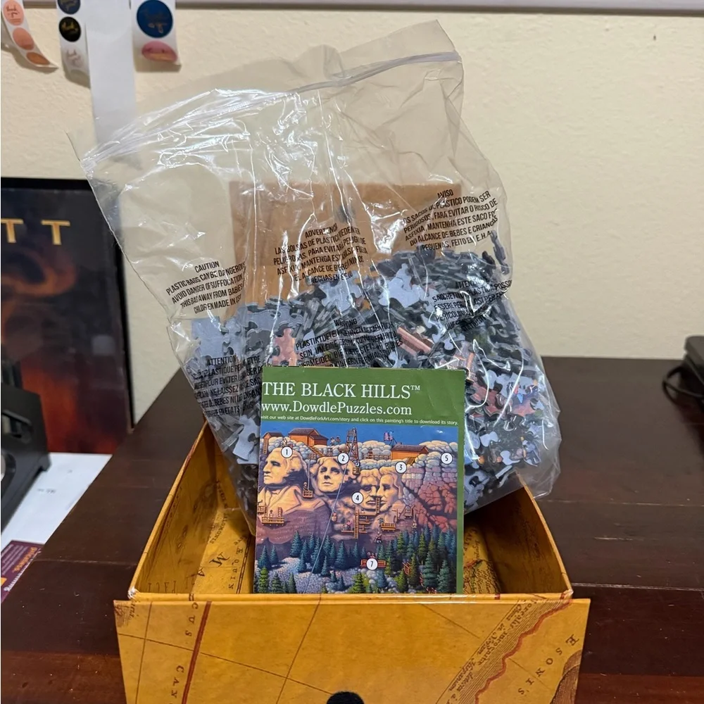 Eric Dowdle Folk Art The Black Hills 1000 Piece Jigsaw Puzzle