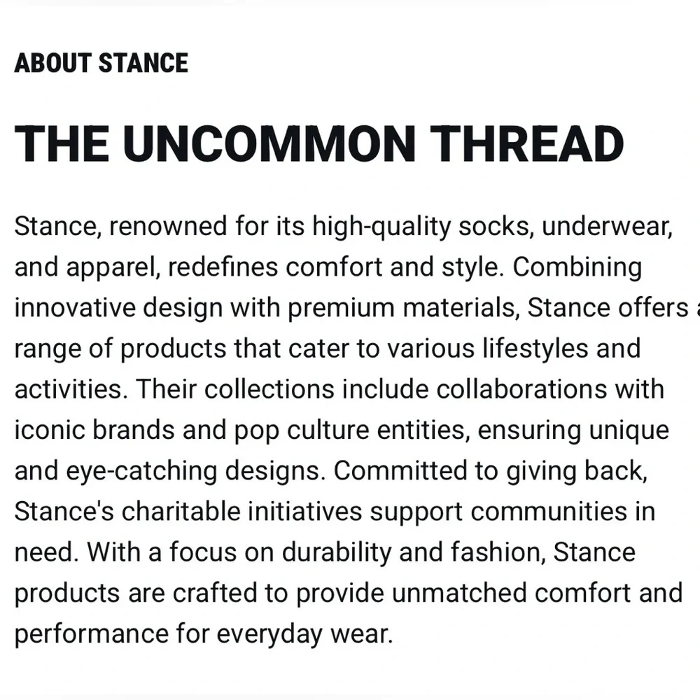 Stance mummy large crew