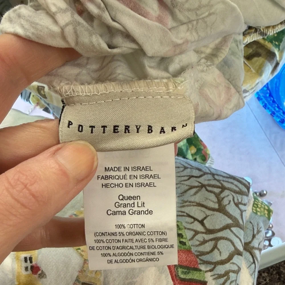 Pottery Barn festive village