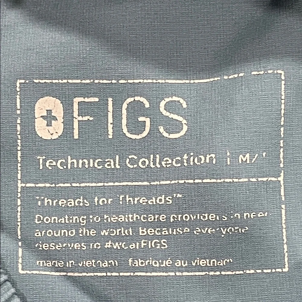 Figs sleek teal