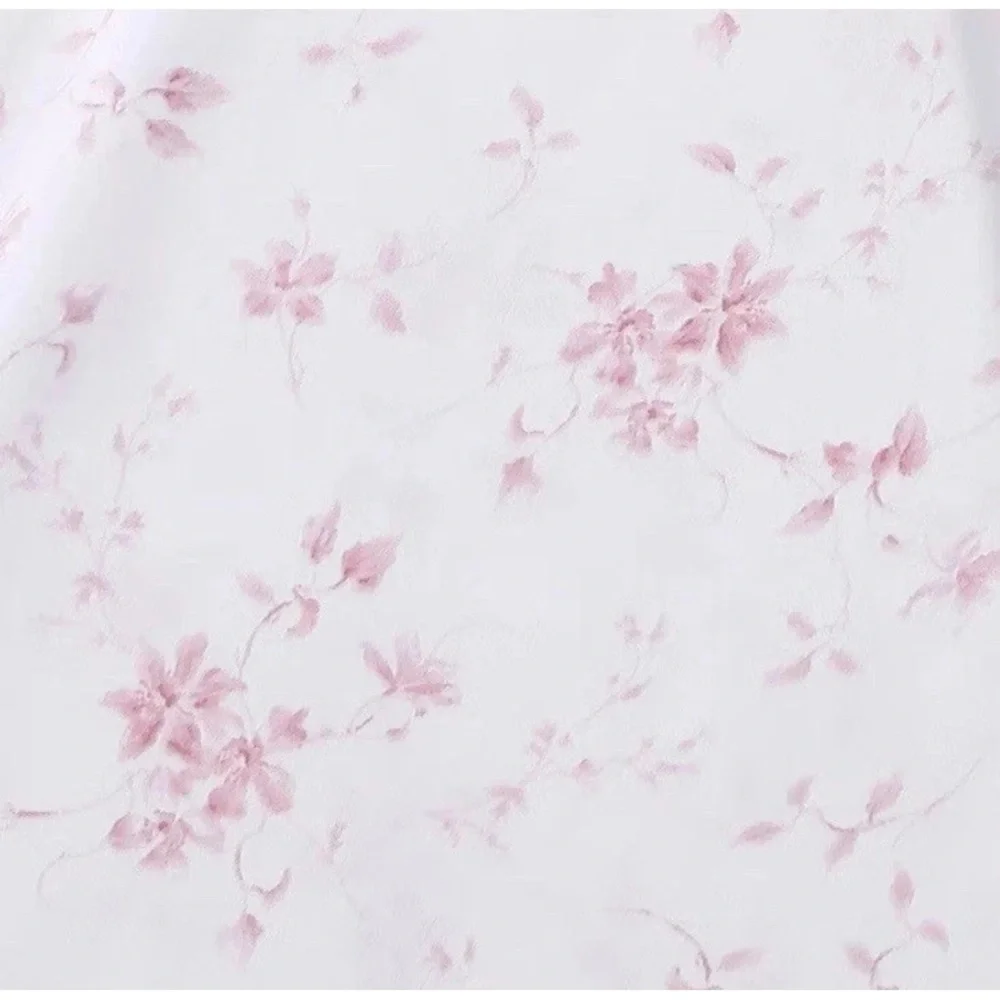 Laura Ashley Garden Muse Queen Sheet Set NWT | Pink Floral 300TC 100% Cotton