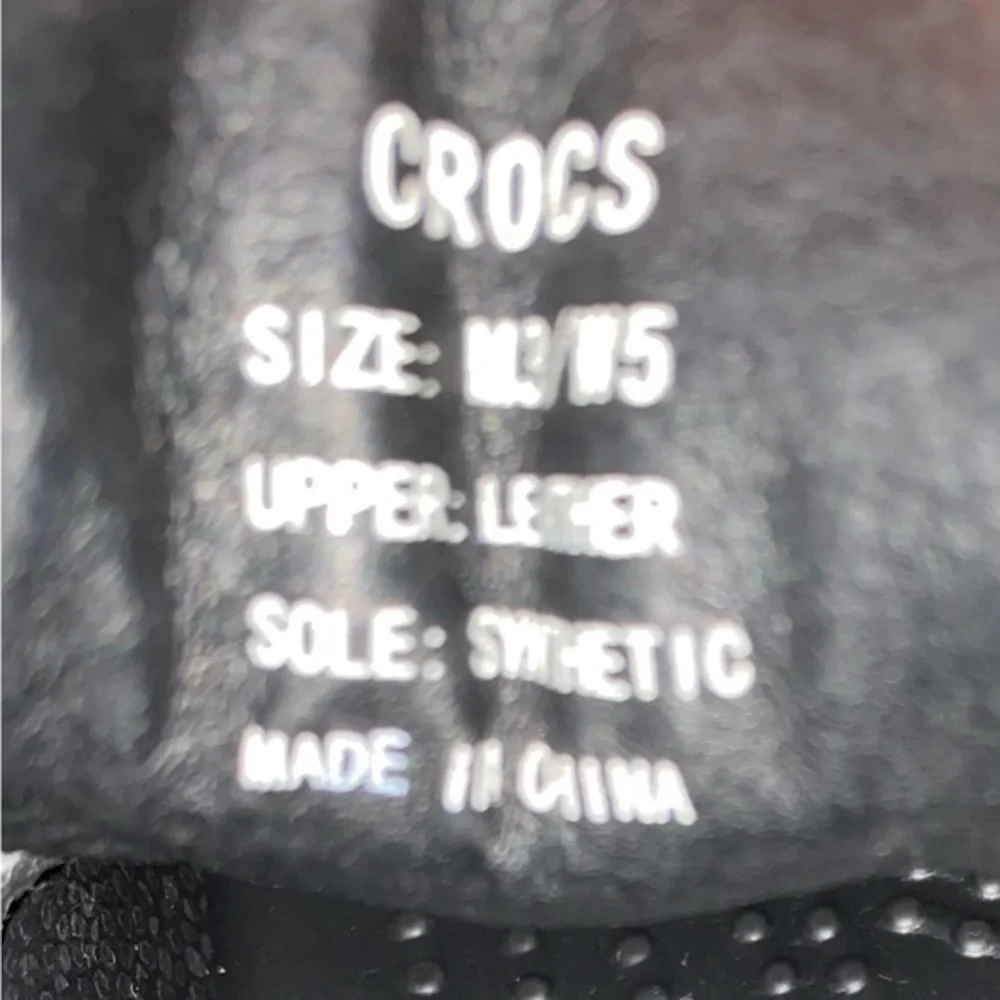 CROCS barely pictures
