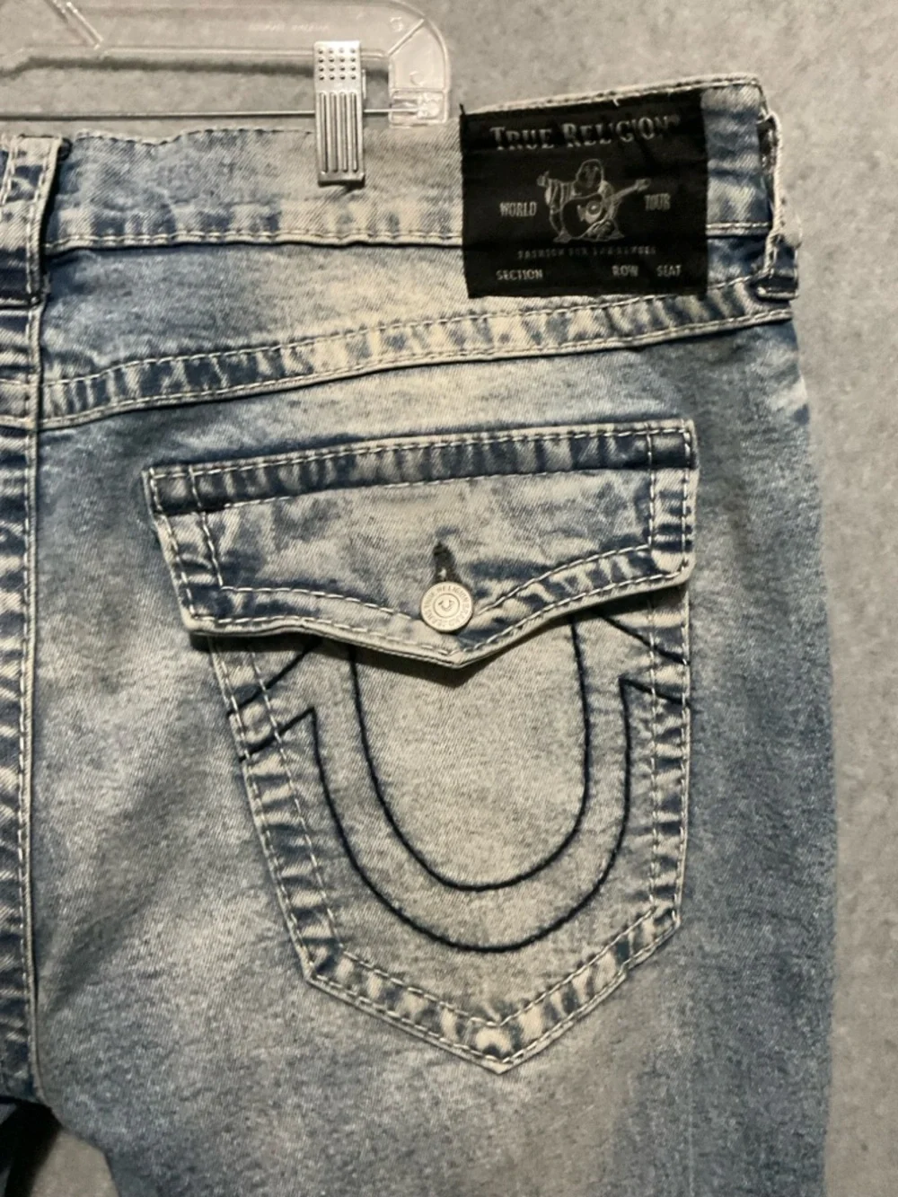 True Religion relaxed skinny