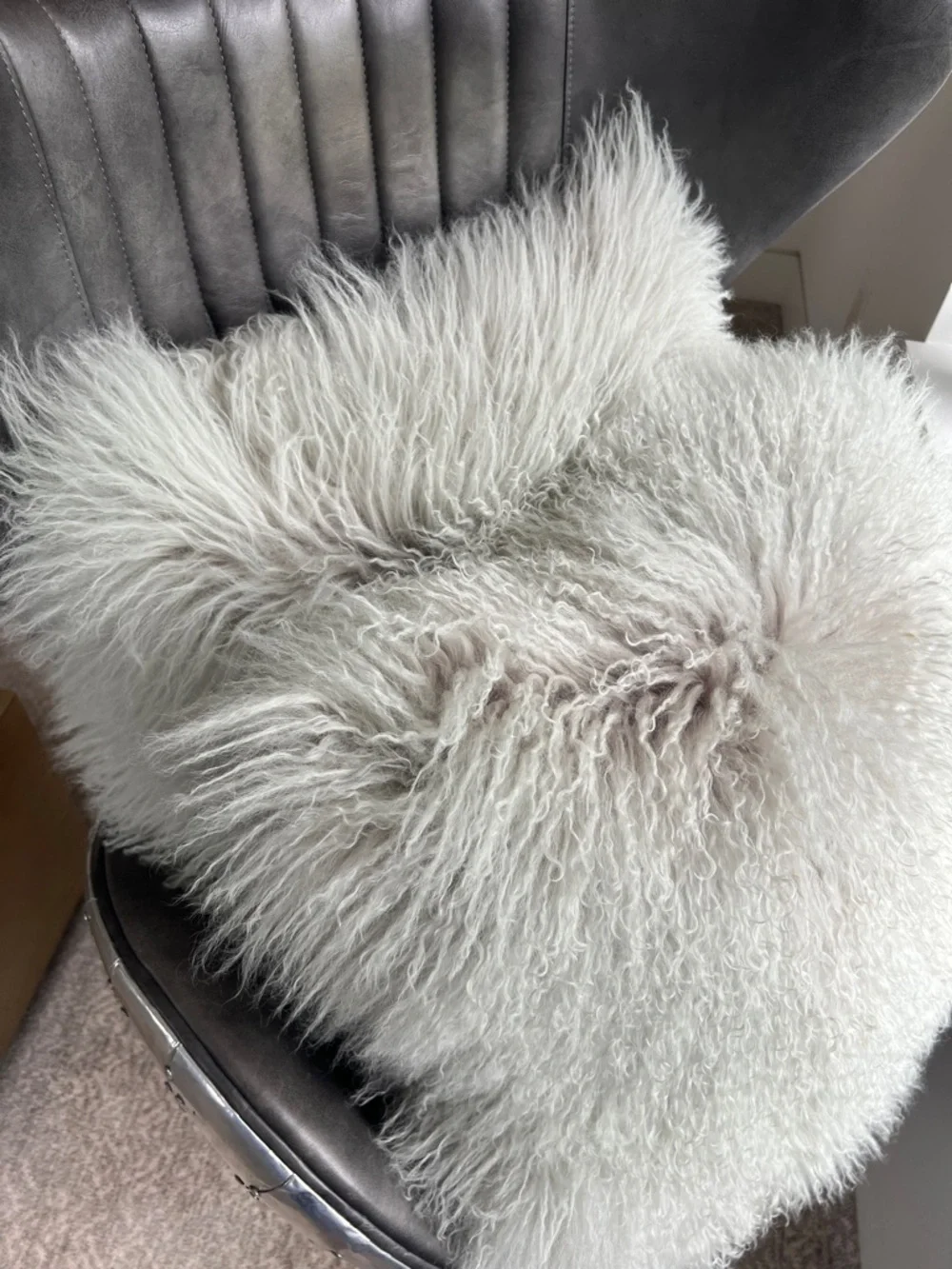 Z Gallerie luxurious shaggy