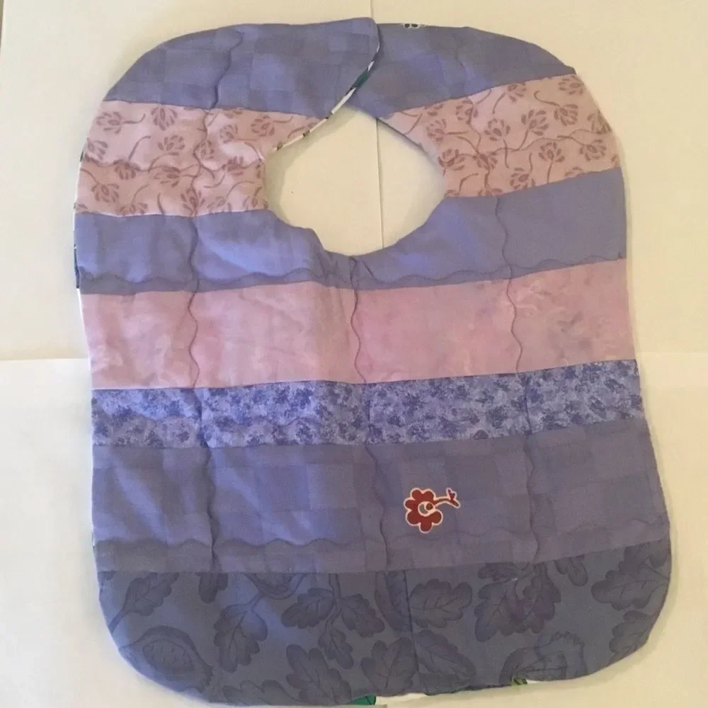 Hand Crafted purple stripes