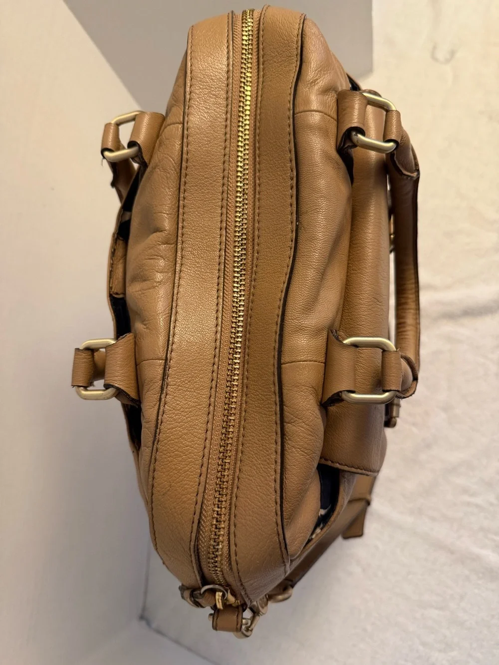 Boden tan leather
