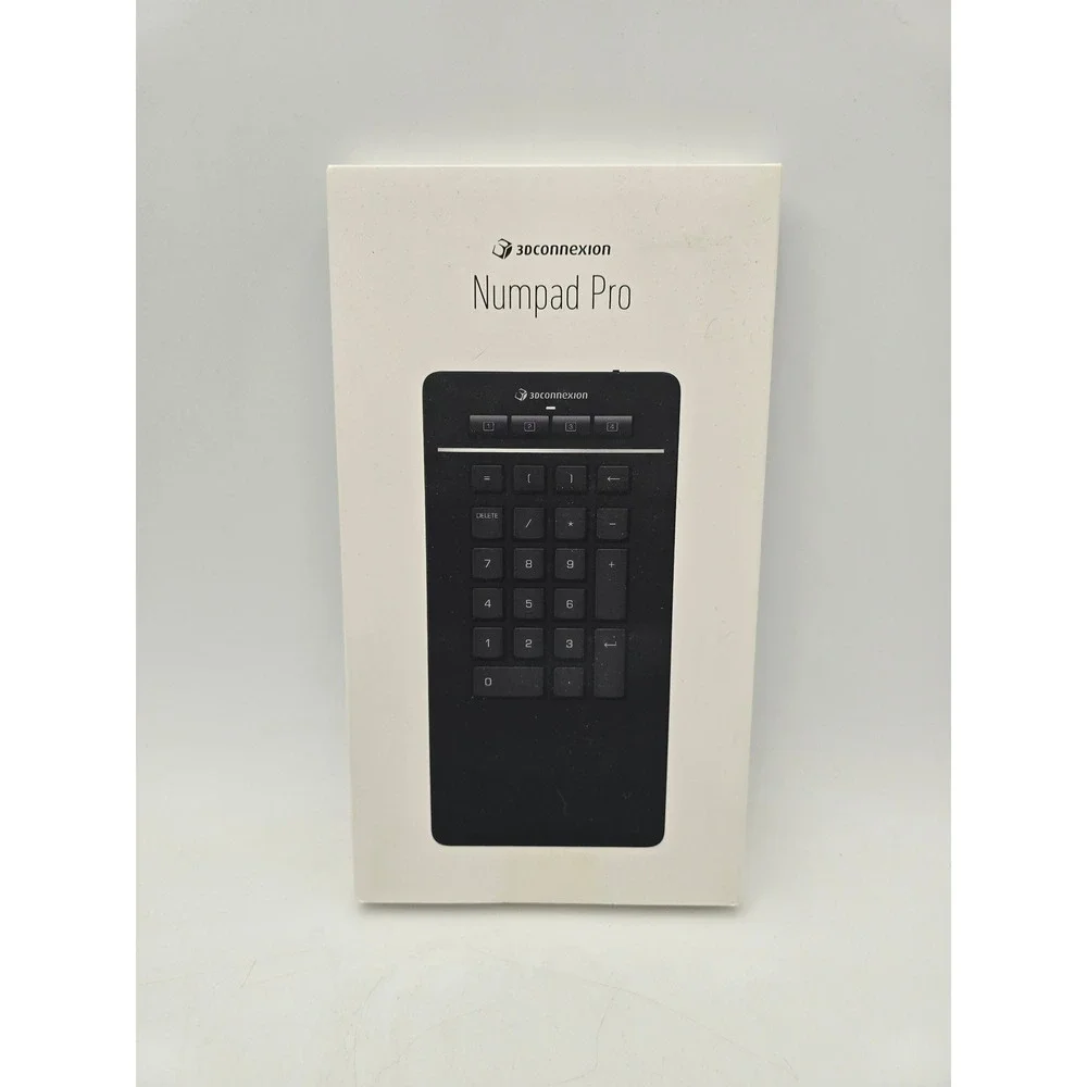 3Dconnexion Numpad Pro Wireless Bluetooth Programmable Keypad 3DX-700105