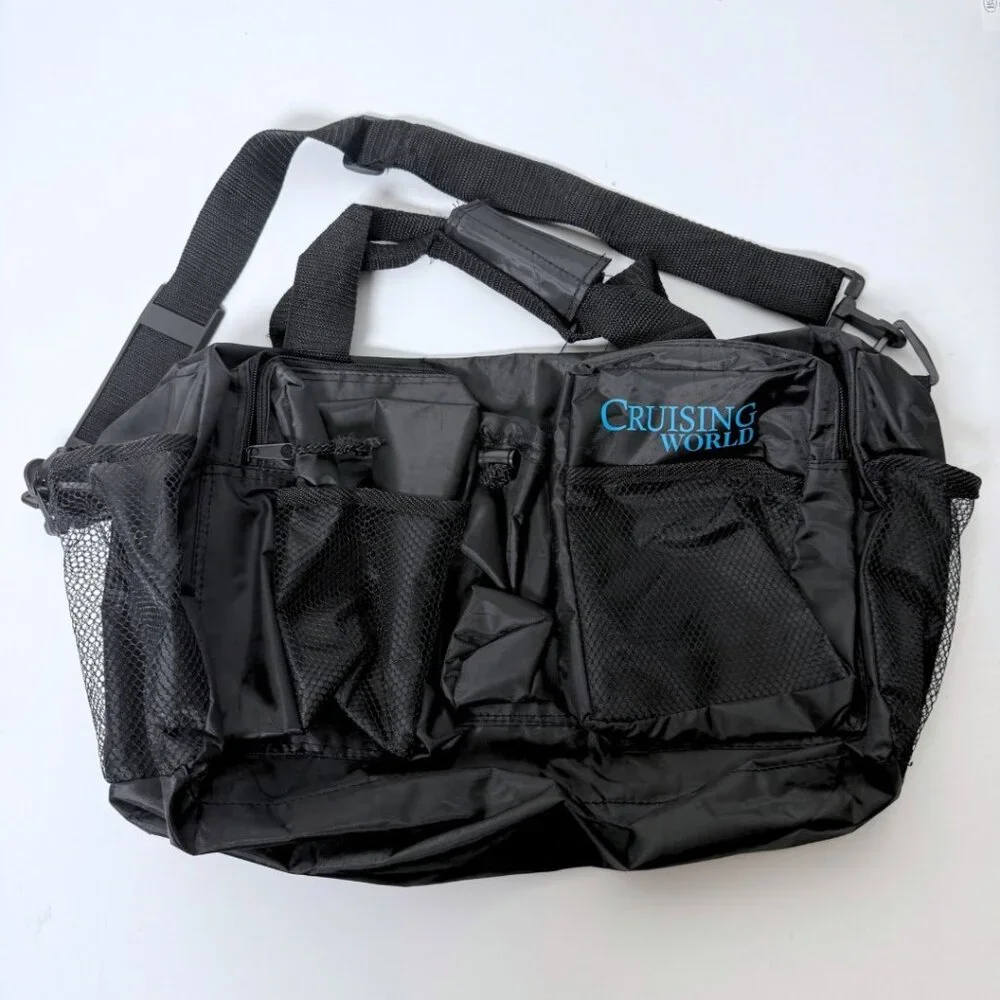 Cruising World black duffel