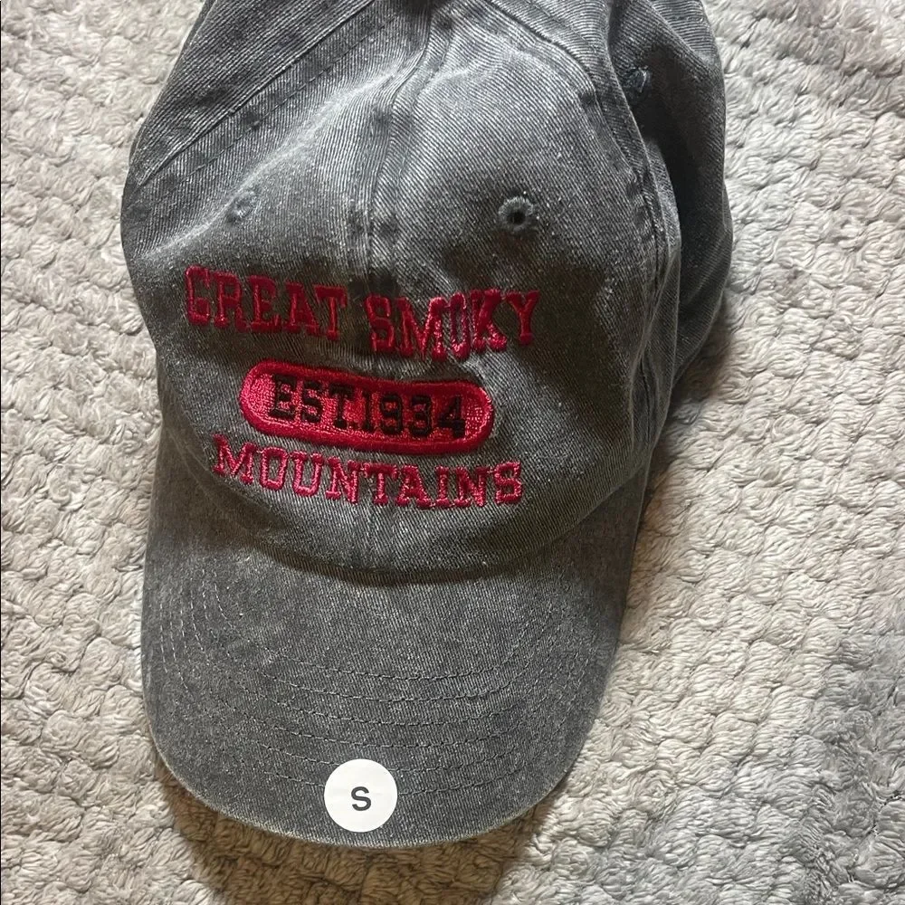 Gray Great Smoky Mountains Cap small