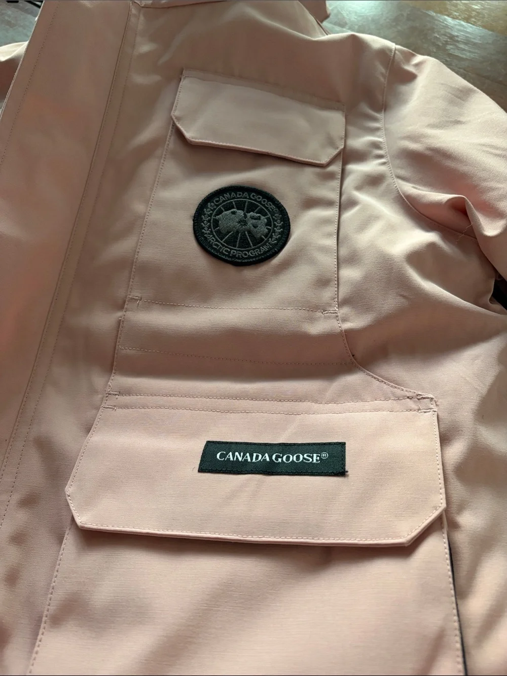 Canada Goose cold pink soft