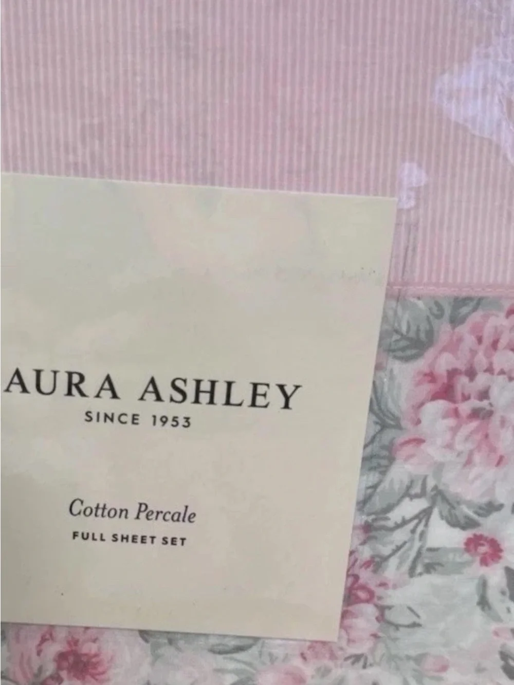 Laura Ashley pinstripe high quality