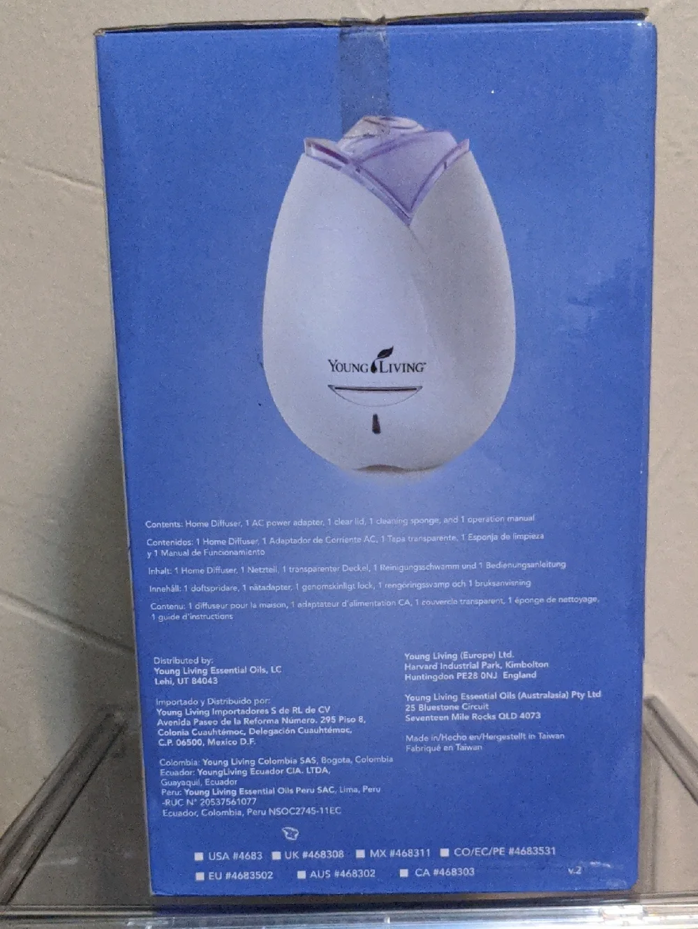 Young Living box open new