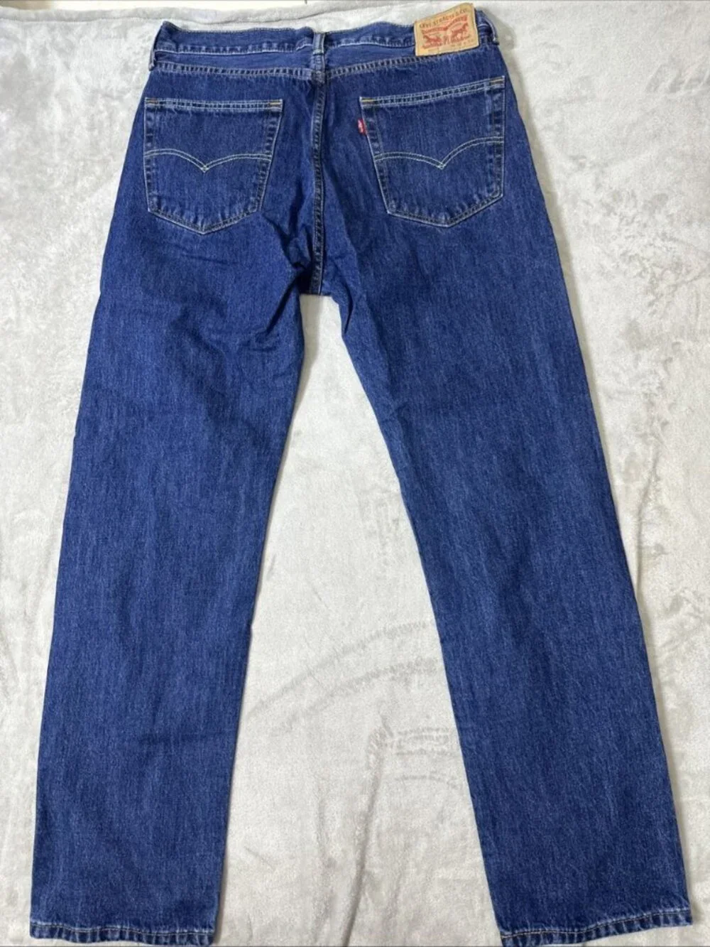 Levi’s 505 regular fit jeans men’s 36x34 dark wash straight leg