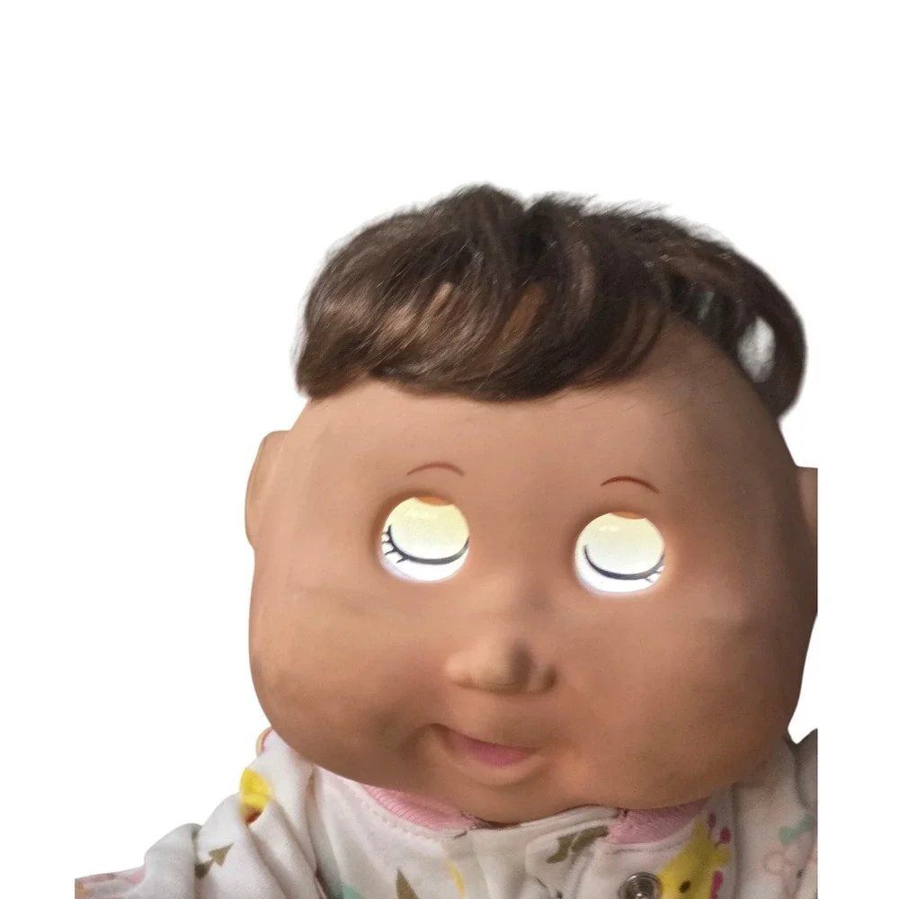 Cabbage Patch Kids Doll Brown Hair Pajamas 2016 WCT 68B Vintage Kids Toy.‎ Works