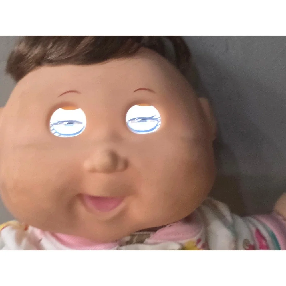Cabbage Patch Kids Doll Brown Hair Pajamas 2016 WCT 68B Vintage Kids Toy.‎ Works