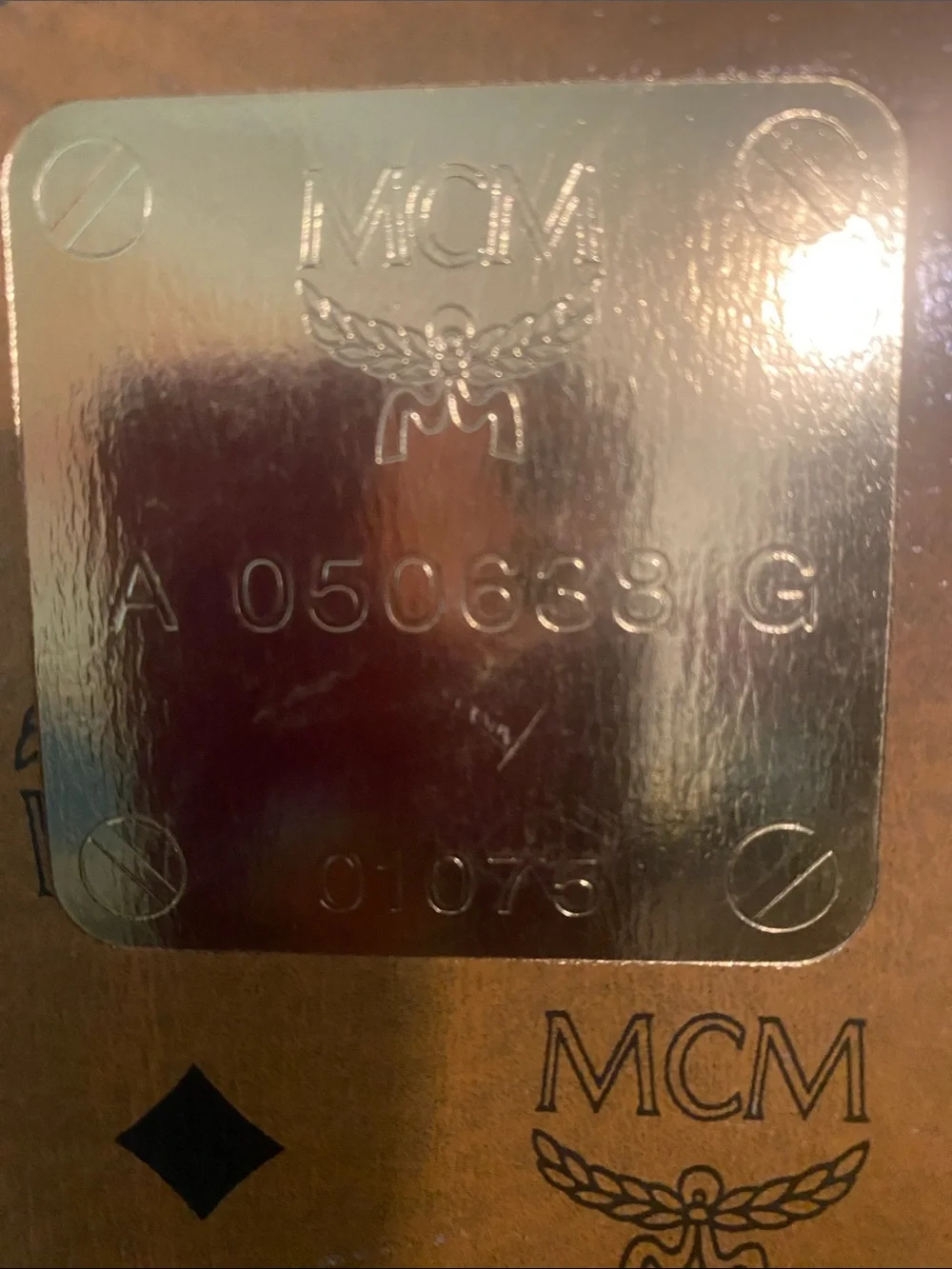 MCM signature monogram