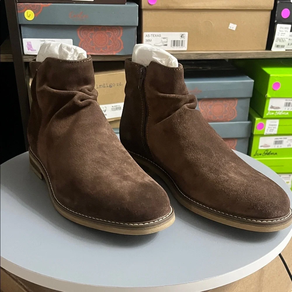 Alfani Men's Dark Brown Suede Boots