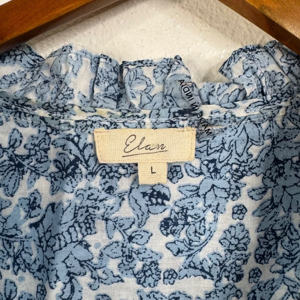 Elan blue floral