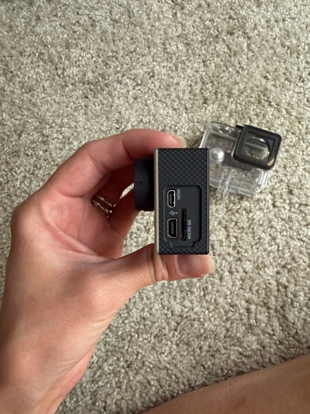 GoPro HERO3 Silver Action Camera with Clear Waterproof Case