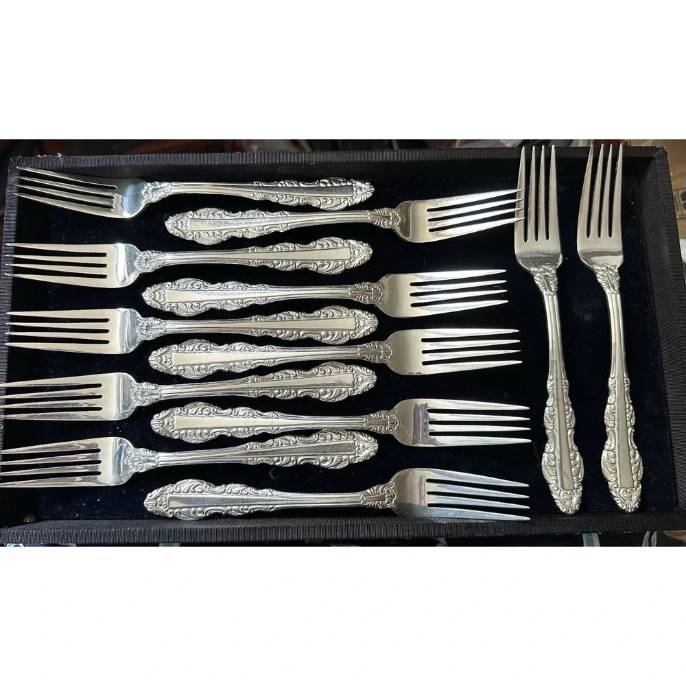 Gorham EP Electroplate Dinnerforks 12 Pcs