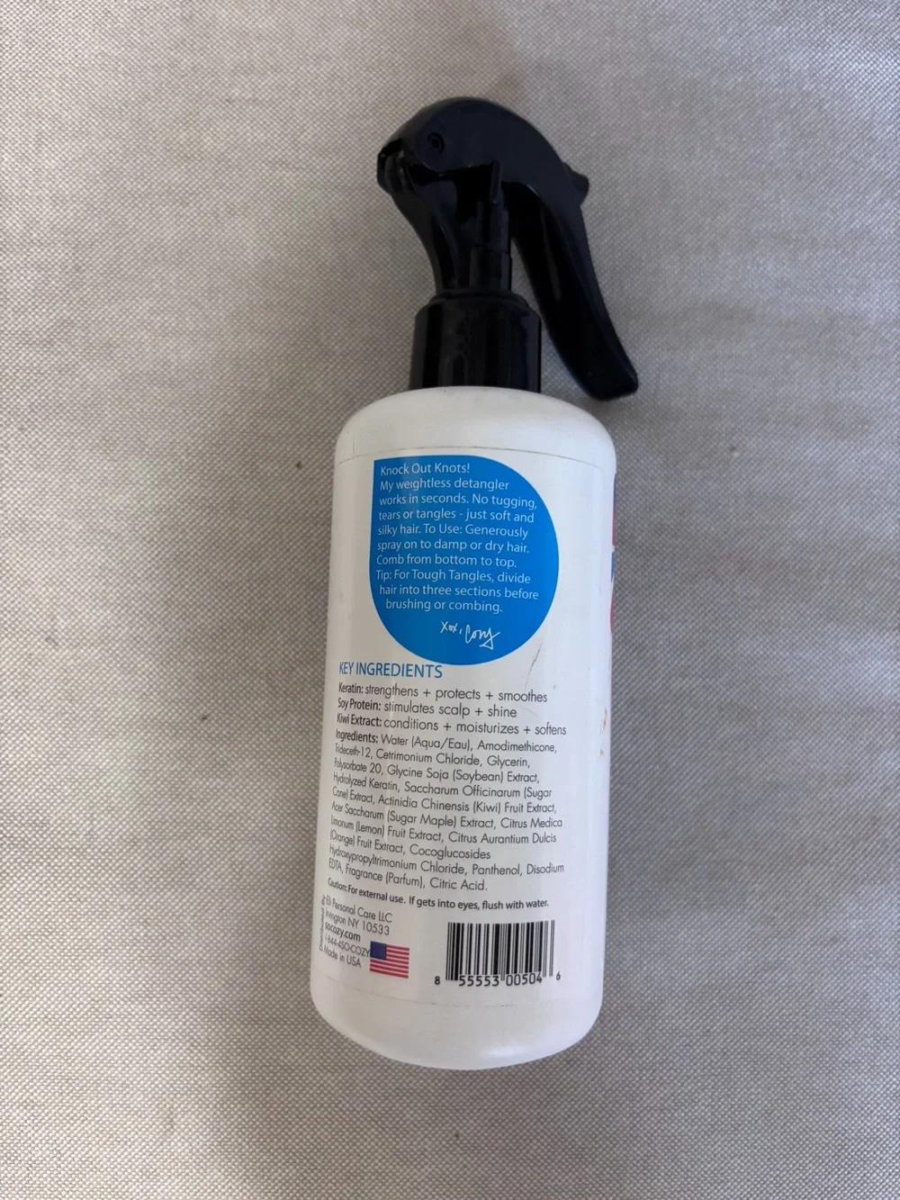 so cozy detangler leave