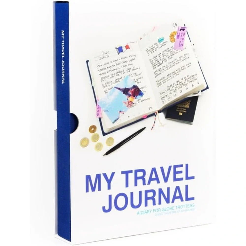 Suck UK My Travel Journal Hardcover‎ Organizer Trip Memory Book Keepsake New