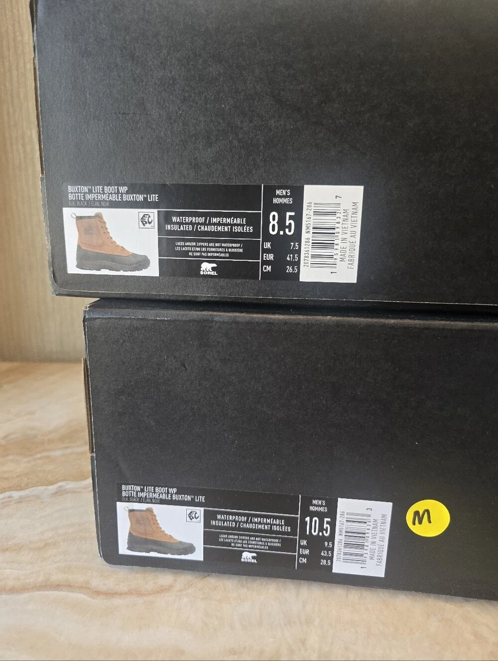 Sorel nwt sizes