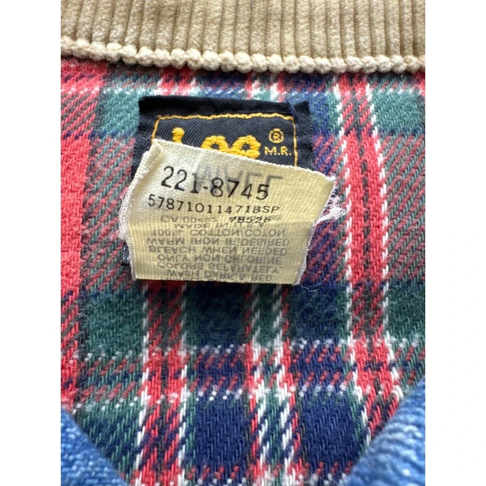 Lee dirt lints flannel