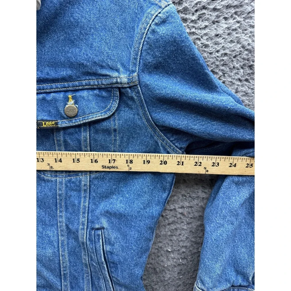 Lee denim lints trucker