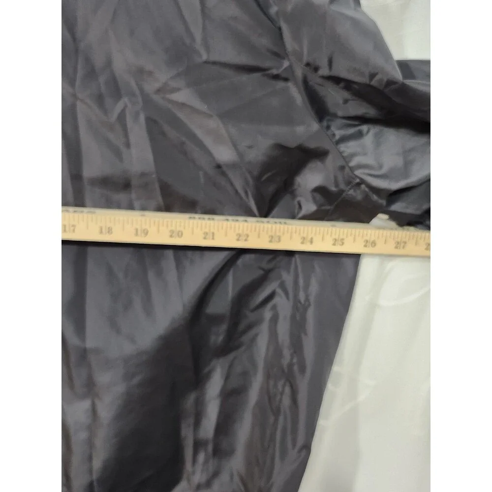 Adidas Running Response Jacket Windbreaker Black Thumb Holes Women/Men Sz Medium