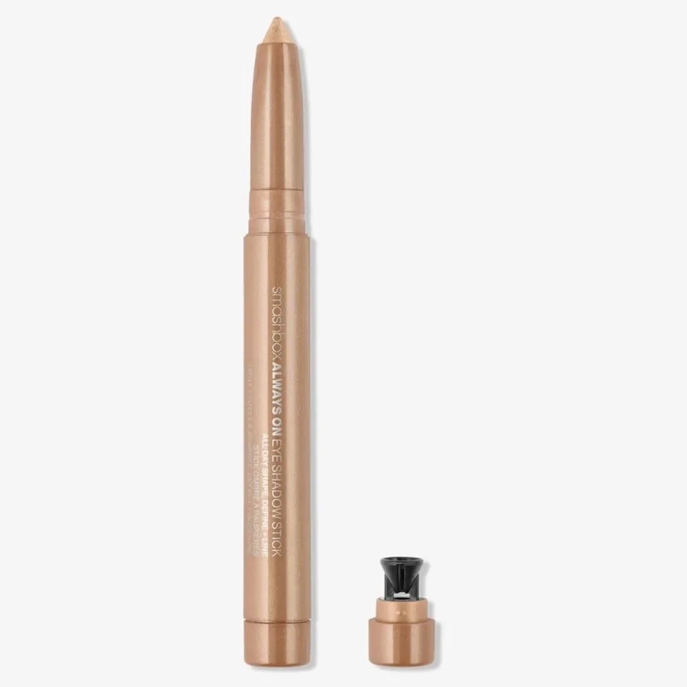 🌻 Smashbox Trouble metallic champagne Always On Eye Shadow Stick New FullSz