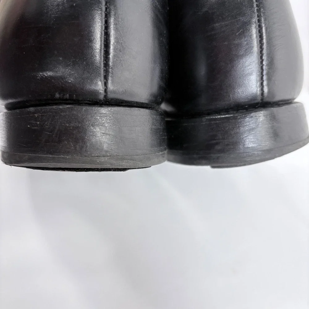 Allen Edmonds Split Toe Derby Black Leather Dress Shoes 11.5 B
