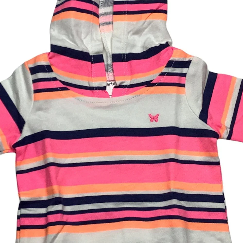 NWT Carter’s Baby 3M Girls Sweatshirt Hoodie Hooded Pant Set Outfit NEW Carters